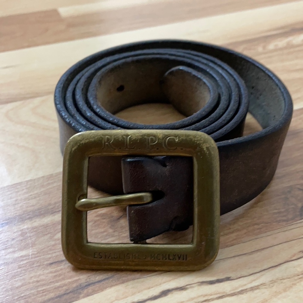 Polo by Ralph Lauren Leather Belt